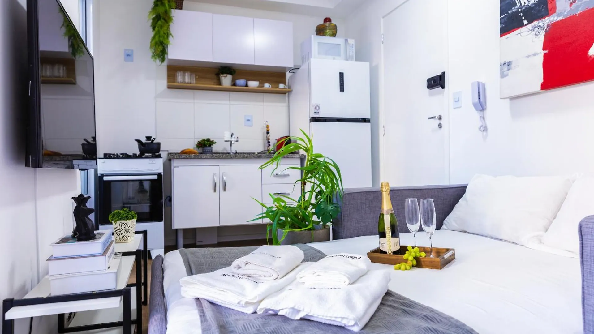 Piscina,Ac,Metro | Brazilian Corner Appartement São Paulo Brazilië